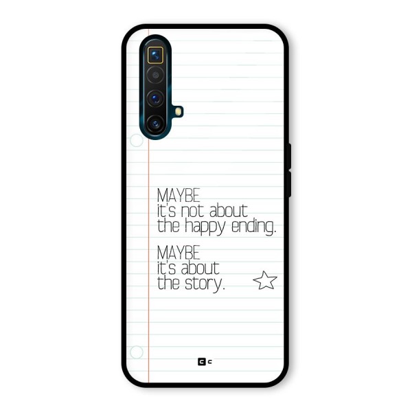 About Story Glass Back Case for Realme X3 SuperZoom