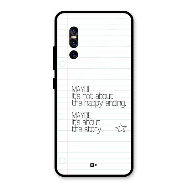 About Story Glass Back Case for Vivo V15 Pro