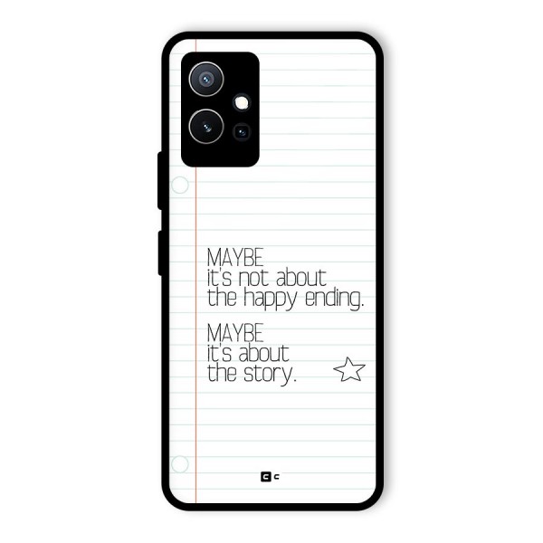 About Story Glass Back Case for Vivo iQOO Z6