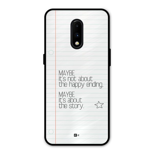 About Story Metal Back Case for OnePlus 7