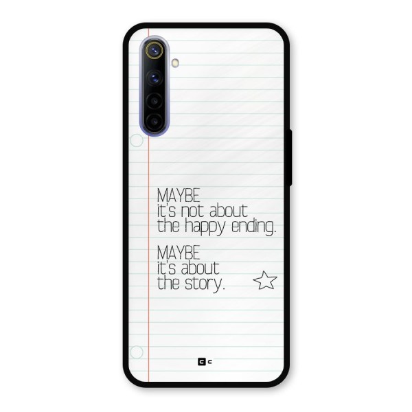 About Story Metal Back Case for Realme 6