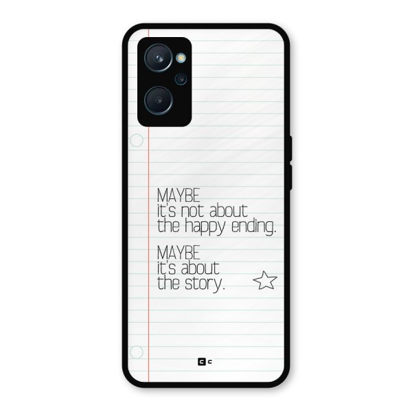 About Story Metal Back Case for Realme 9i