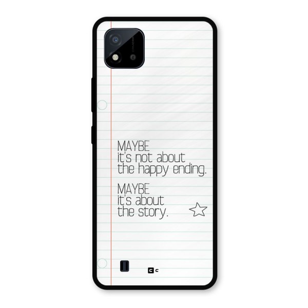 About Story Metal Back Case for Realme C11 2021