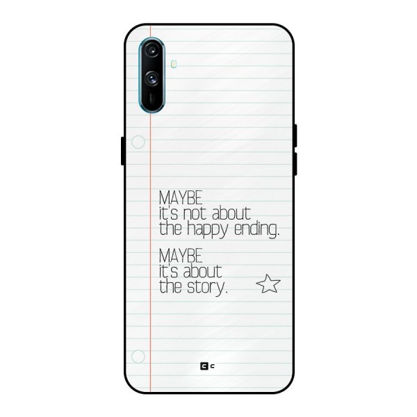 About Story Metal Back Case for Realme C3