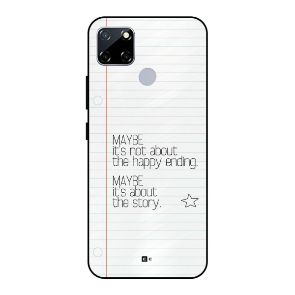 About Story Metal Back Case for Realme Narzo 20