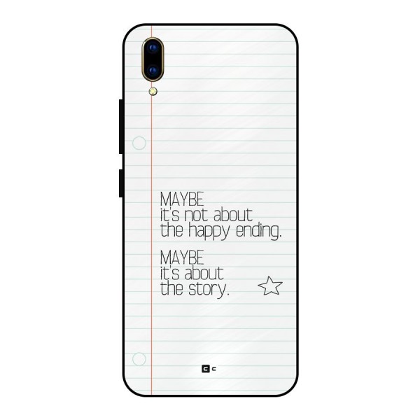 About Story Metal Back Case for Vivo V11 Pro