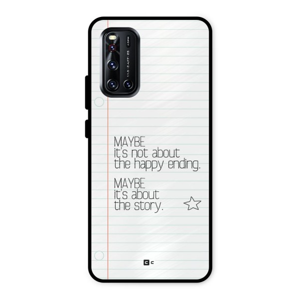 About Story Metal Back Case for Vivo V19