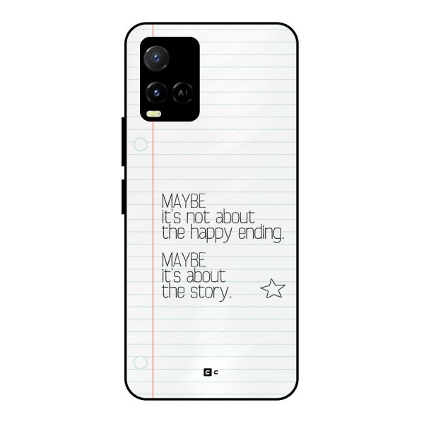 About Story Metal Back Case for Vivo Y21 2021