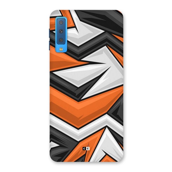 Abstract Comic Back Case for Galaxy A7 (2018)