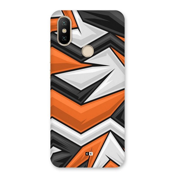 Abstract Comic Back Case for Mi A2