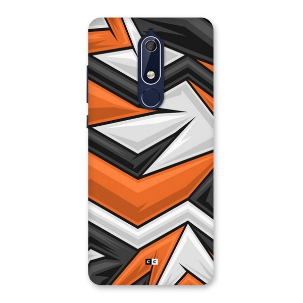 Abstract Comic Back Case for Nokia 5.1