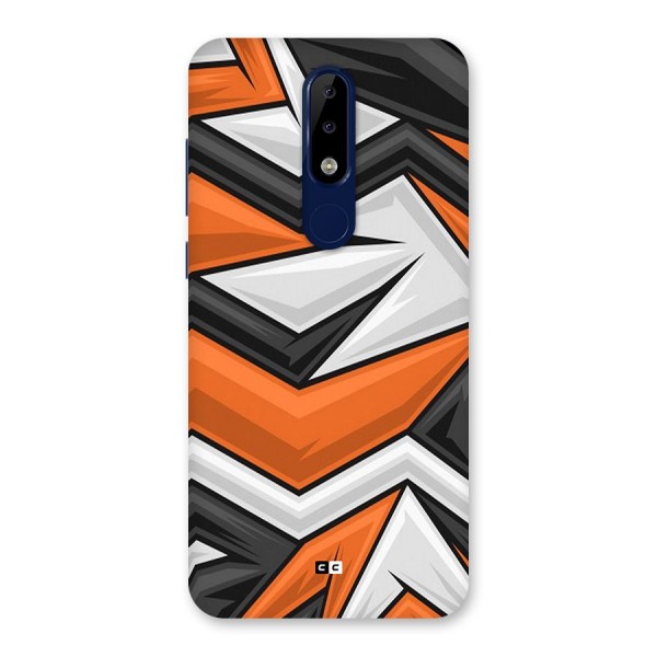 Abstract Comic Back Case for Nokia 5.1 Plus