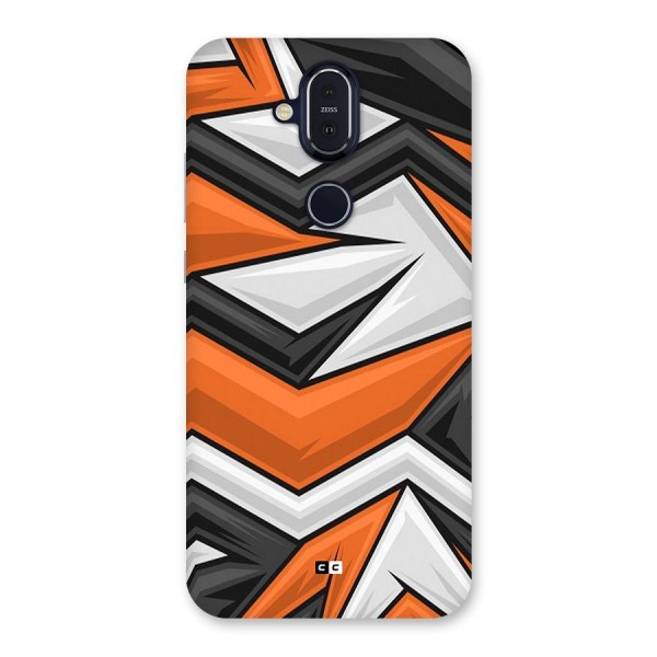 Abstract Comic Back Case for Nokia 8.1