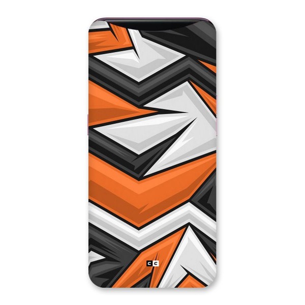 Abstract Comic Back Case for Oppo Find X