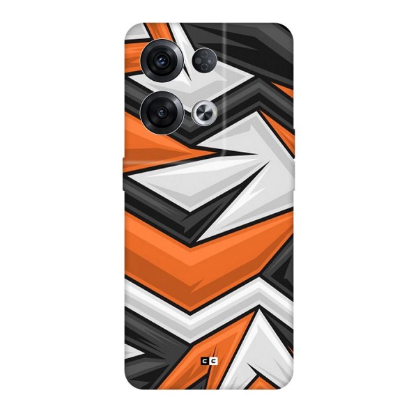 Abstract Comic Back Case for Oppo Reno8 Pro 5G