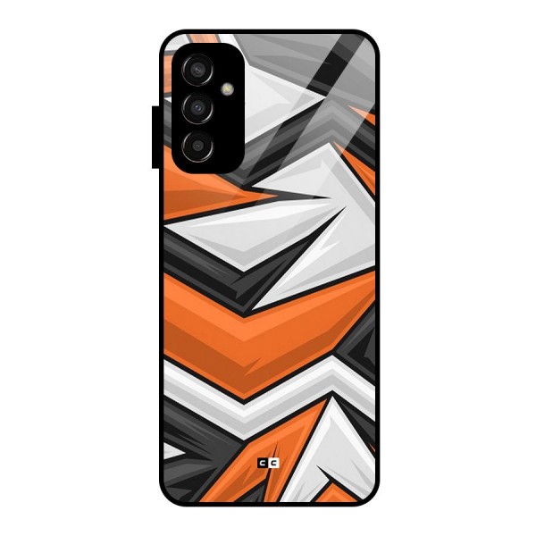 Abstract Comic Glass Back Case for Galaxy F13