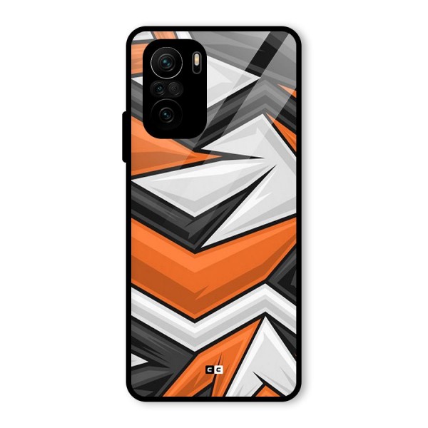 Abstract Comic Glass Back Case for Mi 11x