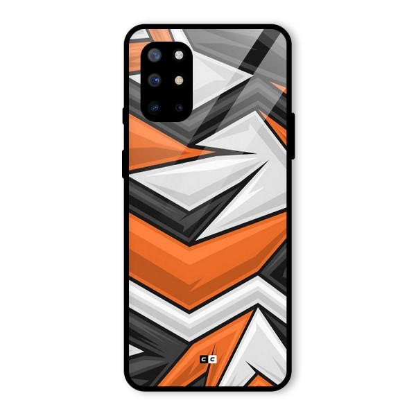 Abstract Comic Glass Back Case for OnePlus 8T