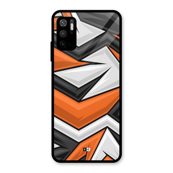 Abstract Comic Glass Back Case for Poco M3 Pro 5G