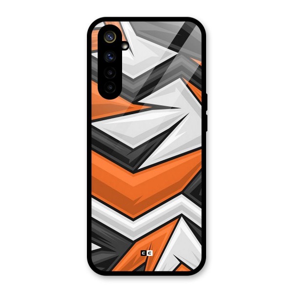 Abstract Comic Glass Back Case for Realme 6i