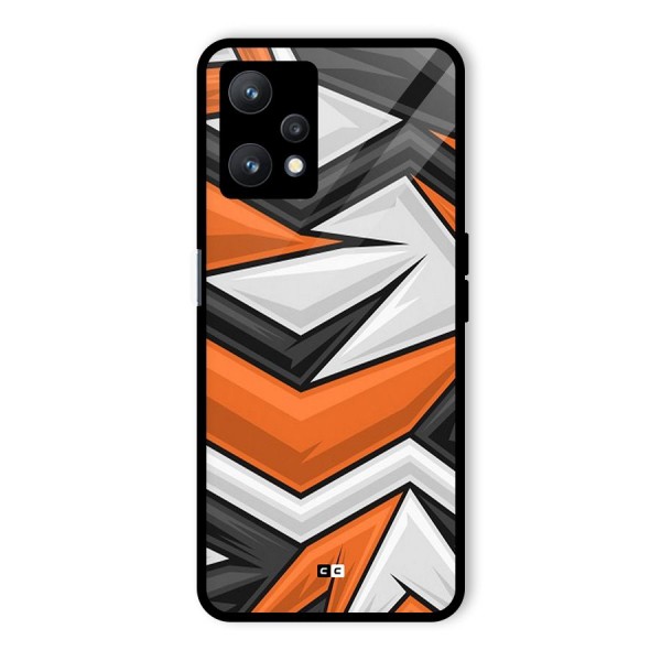 Abstract Comic Glass Back Case for Realme 9 Pro 5G