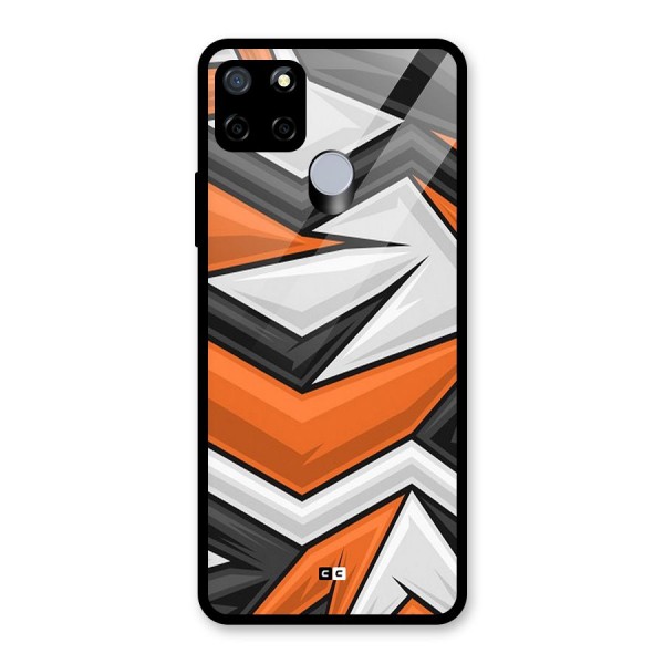 Abstract Comic Glass Back Case for Realme C12