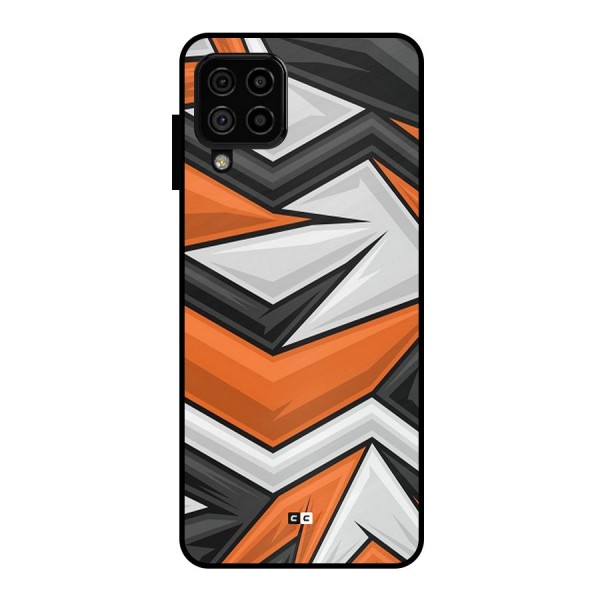 Abstract Comic Metal Back Case for Galaxy A22 4G