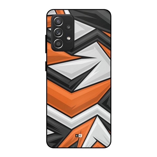 Abstract Comic Metal Back Case for Galaxy A52