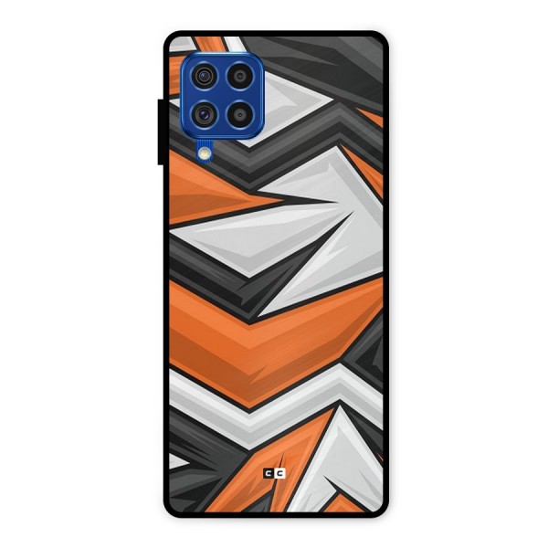 Abstract Comic Metal Back Case for Galaxy F62