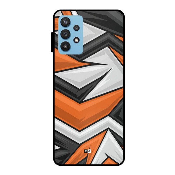 Abstract Comic Metal Back Case for Galaxy M32 5G