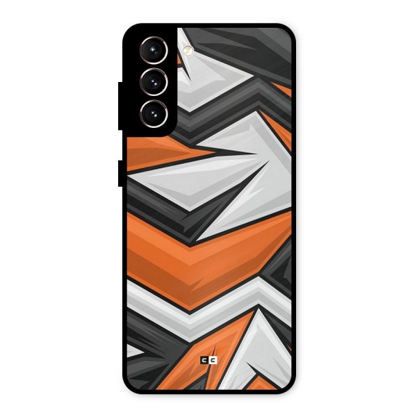 Abstract Comic Metal Back Case for Galaxy S21 5G