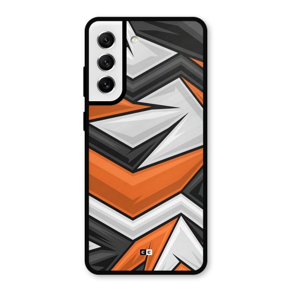 Abstract Comic Metal Back Case for Galaxy S21 FE 5G