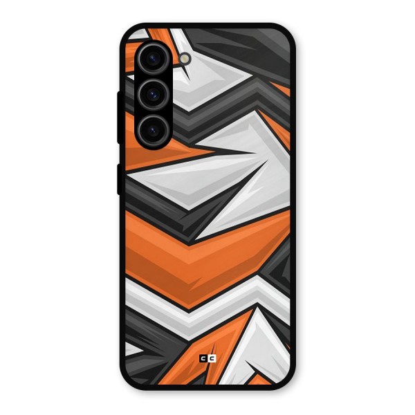 Abstract Comic Metal Back Case for Galaxy S23