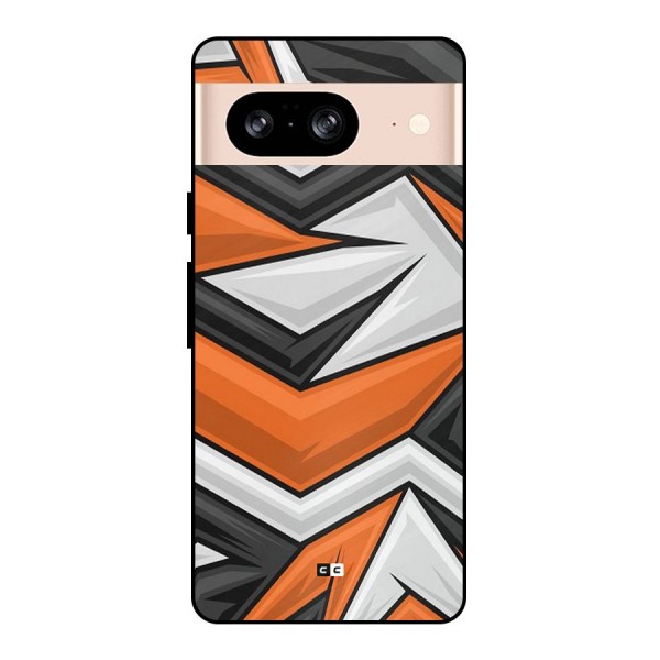 Abstract Comic Metal Back Case for Google Pixel 8