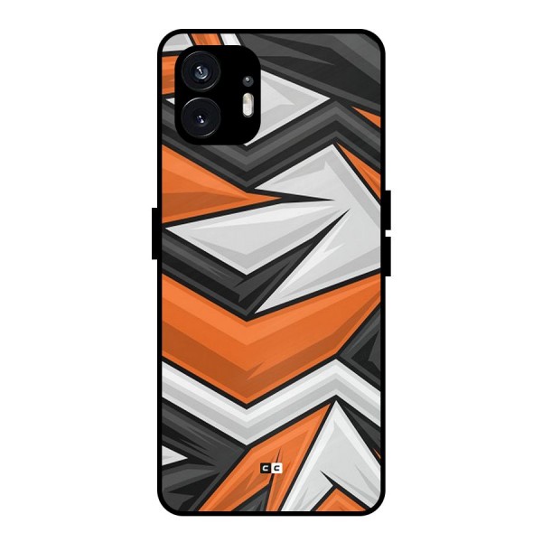 Abstract Comic Metal Back Case for Nothing Phone 2