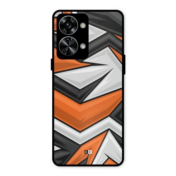 Abstract Comic Metal Back Case for OnePlus Nord 2T