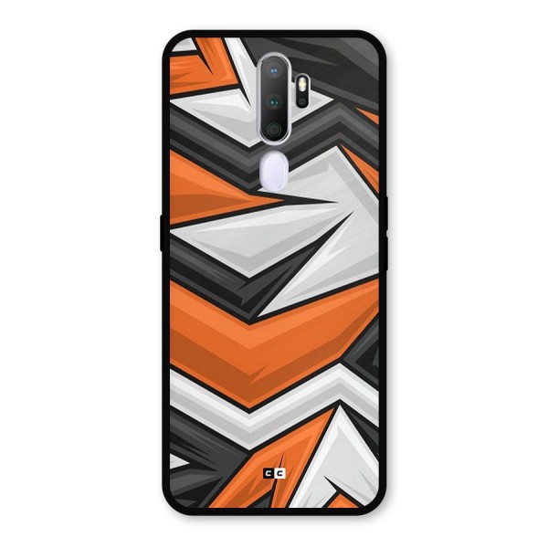 Abstract Comic Metal Back Case for Oppo A9 (2020)