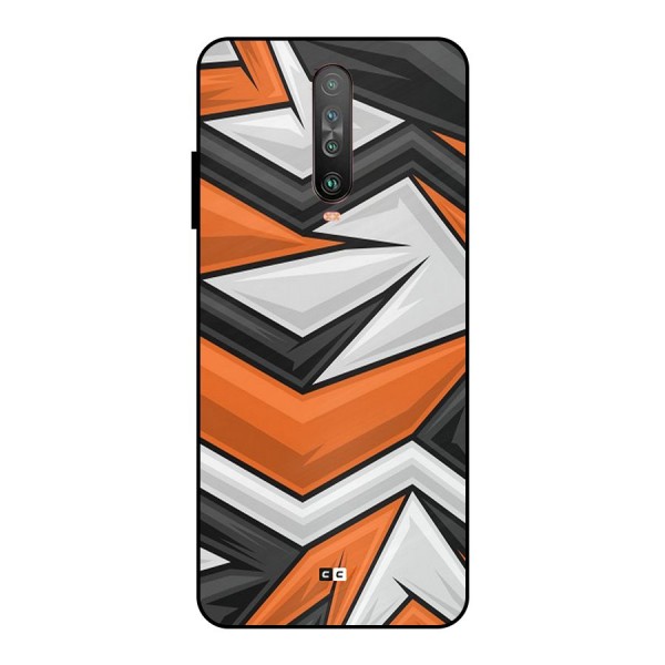 Abstract Comic Metal Back Case for Poco X2