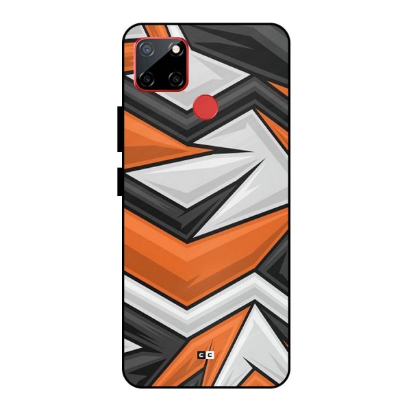 Abstract Comic Metal Back Case for Realme C12