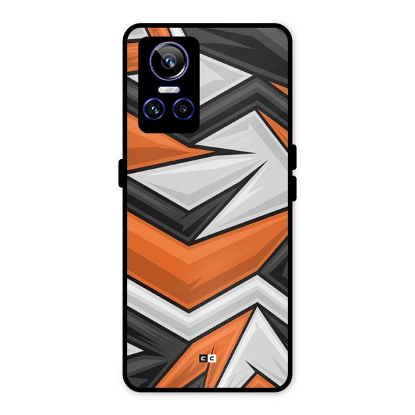 Abstract Comic Metal Back Case for Realme GT Neo 3