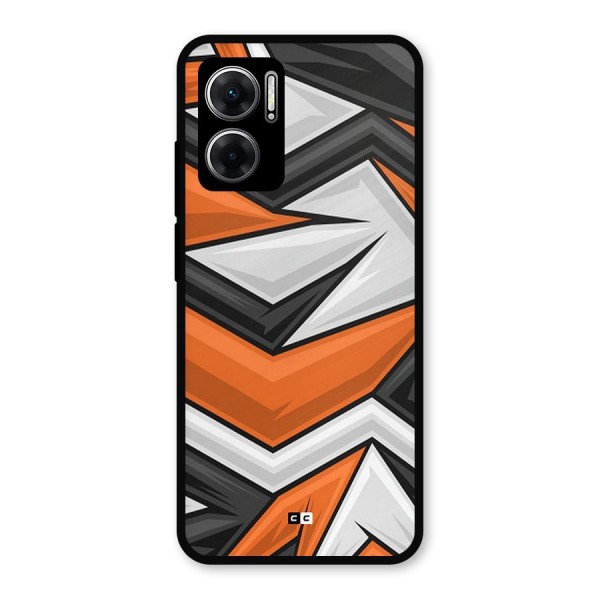 Abstract Comic Metal Back Case for Redmi 11 Prime 5G