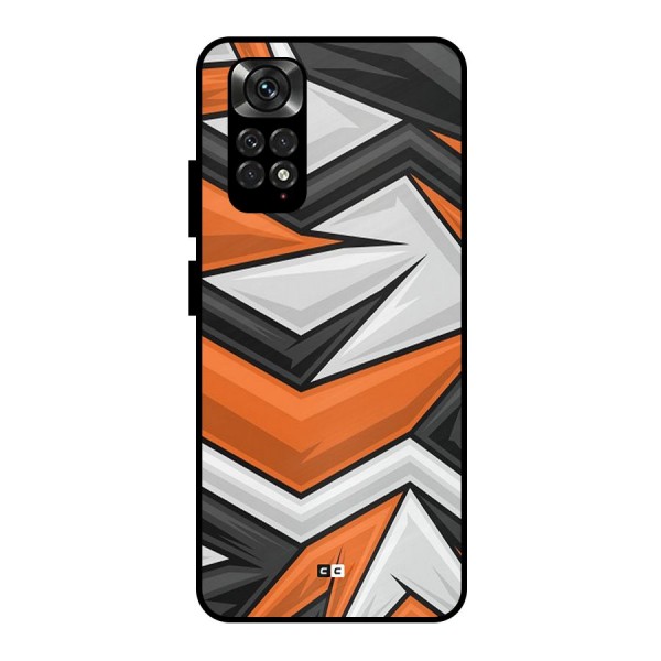 Abstract Comic Metal Back Case for Redmi Note 11 Pro