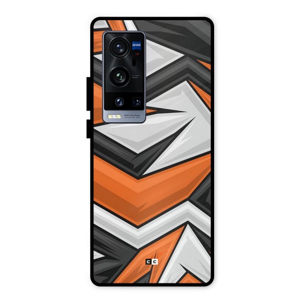 Abstract Comic Metal Back Case for Vivo X60 Pro Plus