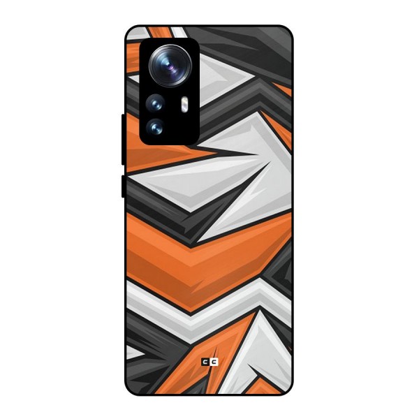 Abstract Comic Metal Back Case for Xiaomi 12 Pro