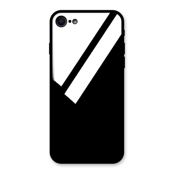 Abstract Geometry  Glass Back Case for iPhone 8