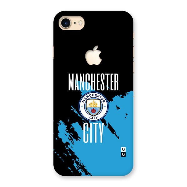 Abstract Manchester Back Case for iPhone 7 Apple Cut