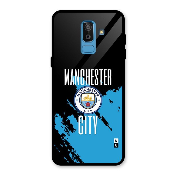 Abstract Manchester Back Case for Galaxy J8