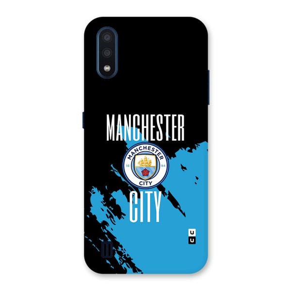 Abstract Manchester Back Case for Galaxy M01