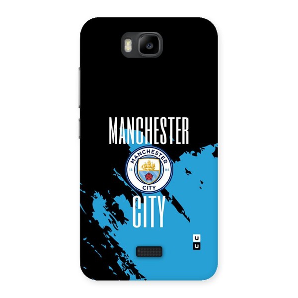 Abstract Manchester Back Case for Honor Bee