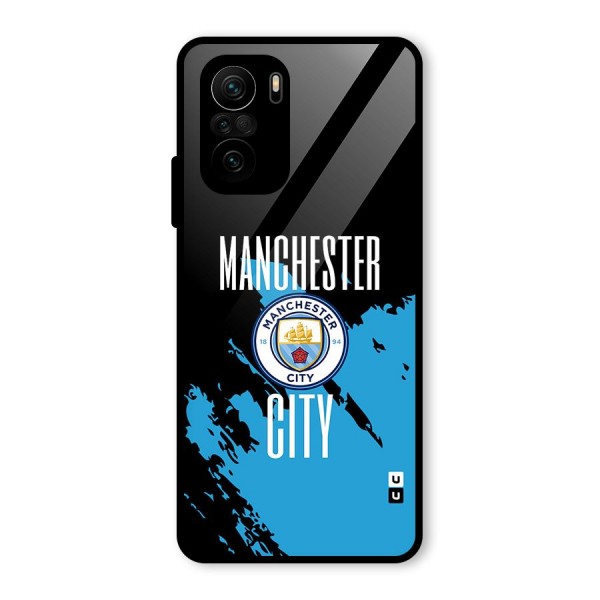 Abstract Manchester Glass Back Case for Mi 11x